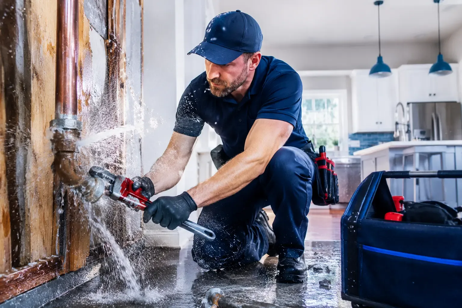 Local emergency pipe repair professionals in Goldsmith, TX